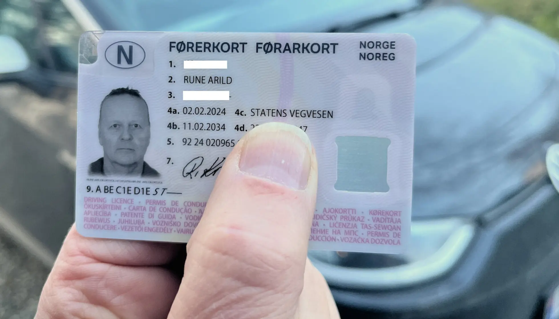 Hva må du gjøre når du skal bytte førerkort?